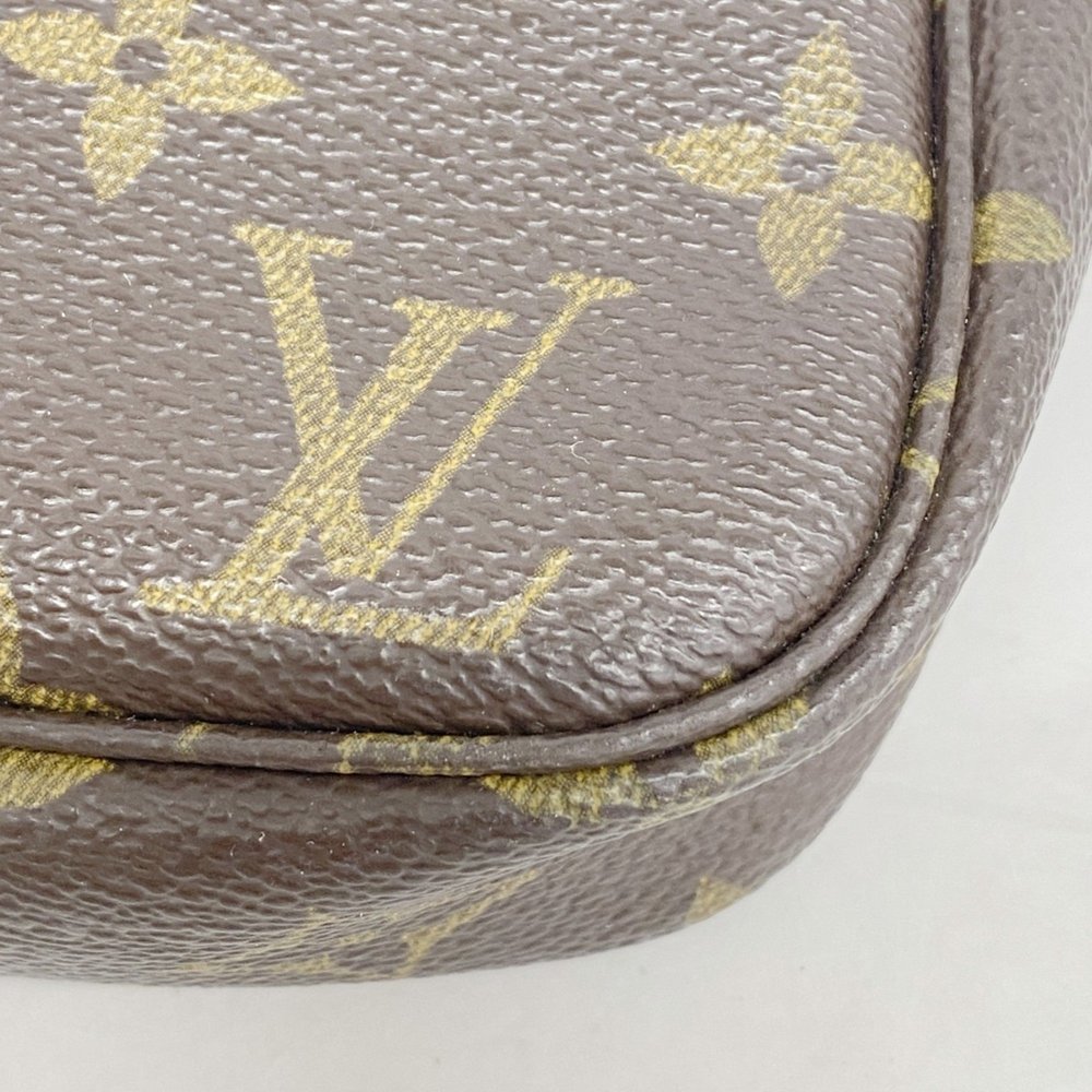 Louis Vuitton Pouch Monogram Pochette Accessoires M51980 Brown Women's - Picture 6 of 10